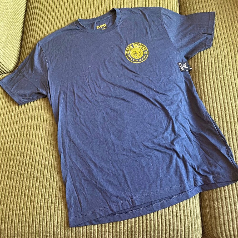 NWT Stone Brewing Beer SanDiego California T Shirt XL